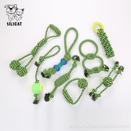 Pet Dog Cotton Rope Toy Molar chew toy